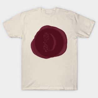 Wax Seal Monogram "D" T-Shirt